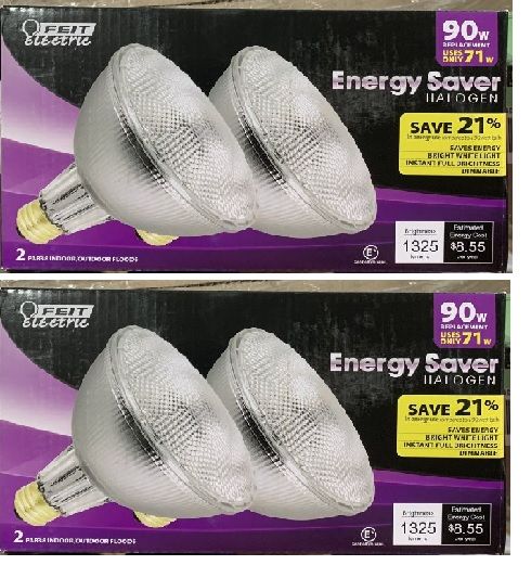 Photo 1 of (2 Bulbs)71 W PAR38 Floodlight Halogen Bulb 1325 Lm Soft White 1PK
