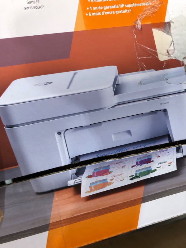 Photo 1 of HP DeskJet 4155e Wireless Color All-in-One Printer (PRINTER ONLY)