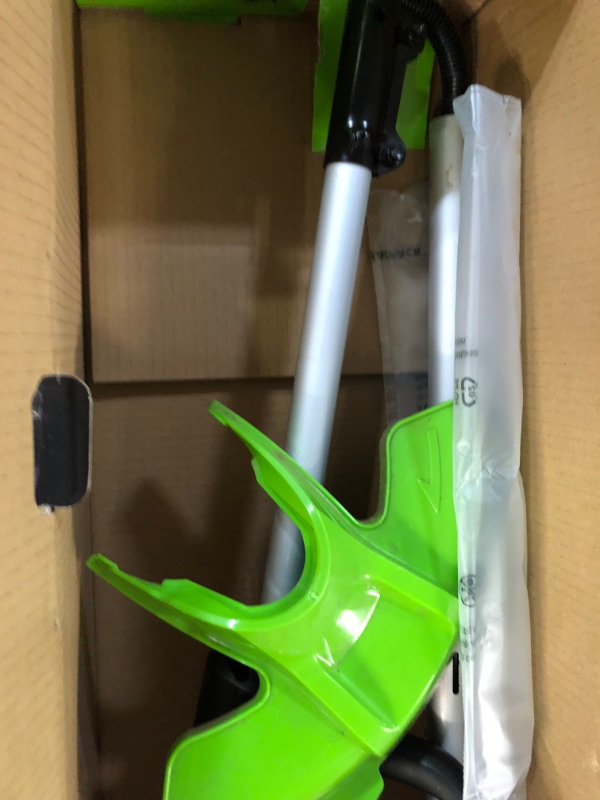 Photo 1 of Greenworks 80V 13-inch String Trimmer, Battery and Charger Not Included