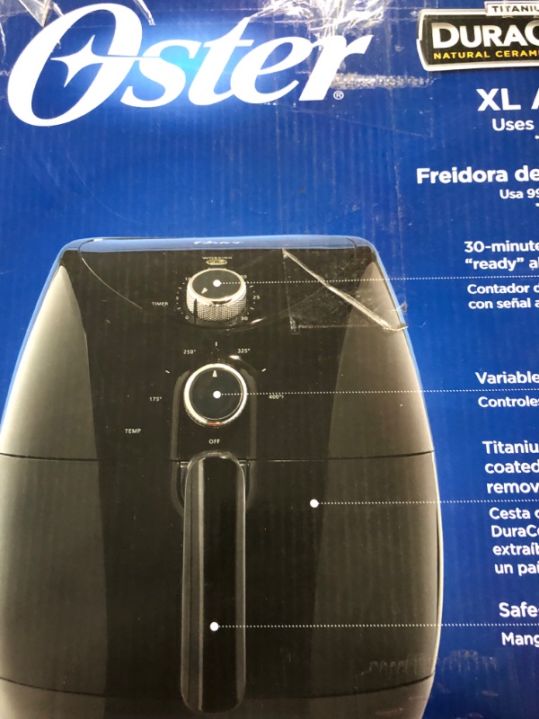 Photo 2 of *SEE NOTES* Oster Copper-Infused DuraCeramic 3.3-Quart Air Fryer