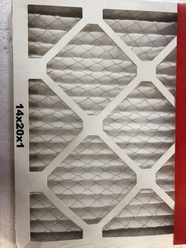 Photo 3 of 14 x 20 x 1 Allergen Plus Pleated MERV 11 - FPR 7 Air Filter