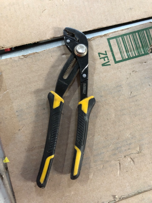 Photo 1 of 10 in. Straight Jaw Pushlock Plier
