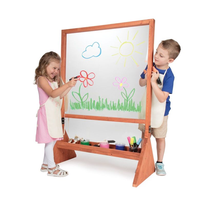 Photo 5 of Double Sided Indoor/Outdoor Plexiglass Art Easel (21 X 36 X 51 in) - Easy to ...
