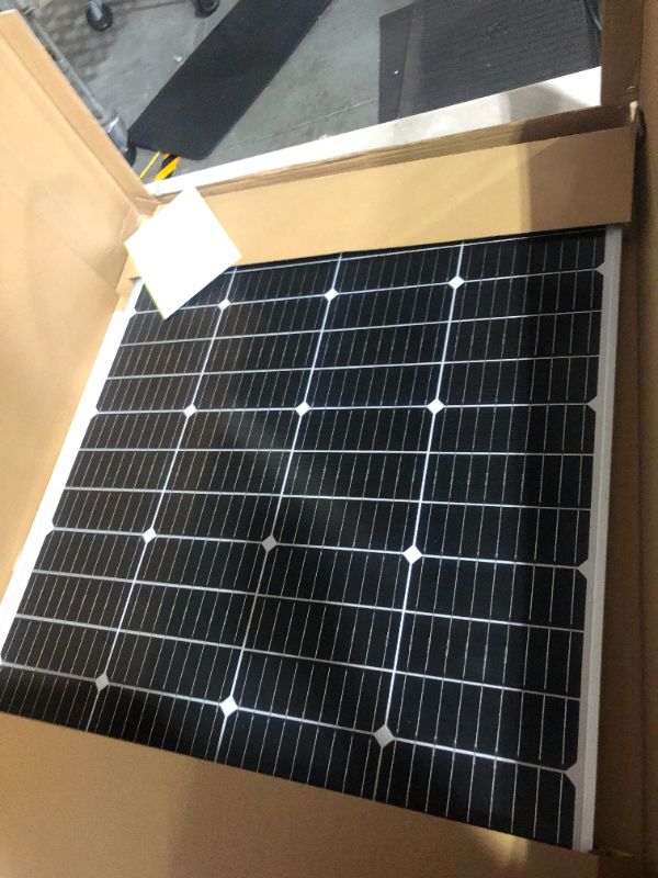 Photo 5 of Newpowa 9BB 120W 24V Solar Panel High-Efficiency Monocrystalline 24V PV Module Designed for 24V Off Grid System, Charge Your 24V Battery of RV, Boat, Camper, Trailer, Gate Opener(120W New)