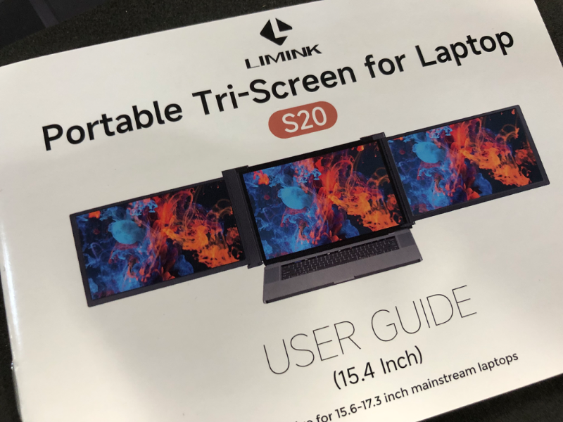 Photo 16 of **NEW**Portable Laptop Screen Triple Monitor-Llimink TriView S20