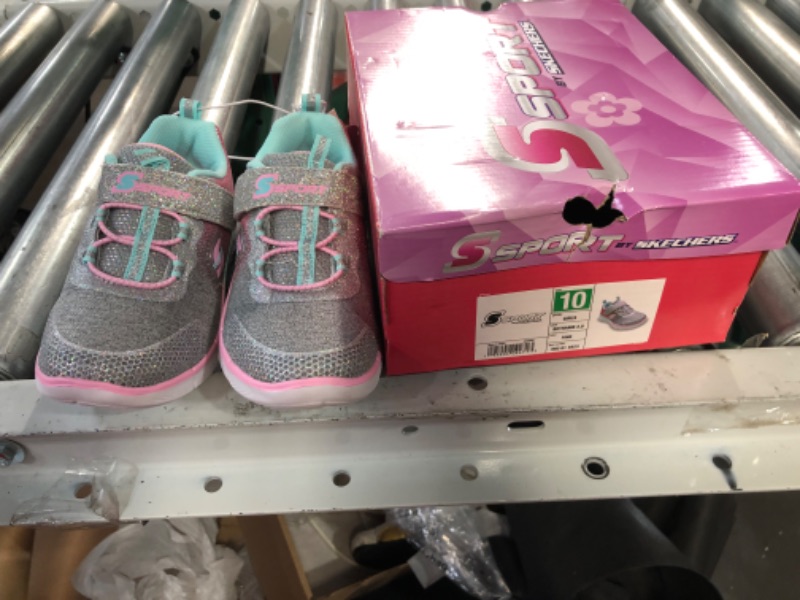 Photo 2 of *NEW* Toddler Girls' S Sport by Skechers Bethanie Glitter Performance Sneakers - Pink 10