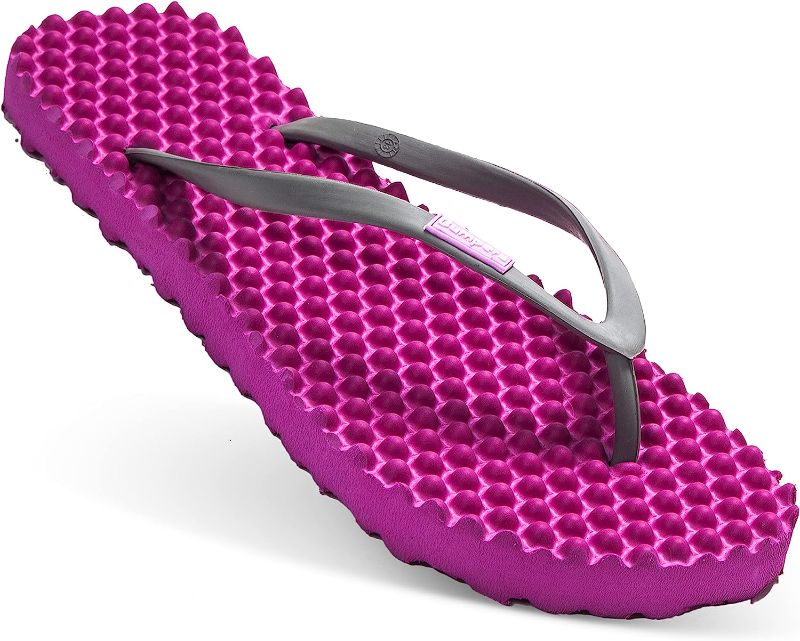 Photo 1 of BUMPERS Massage Slim Flip Flops 7-8 PINK