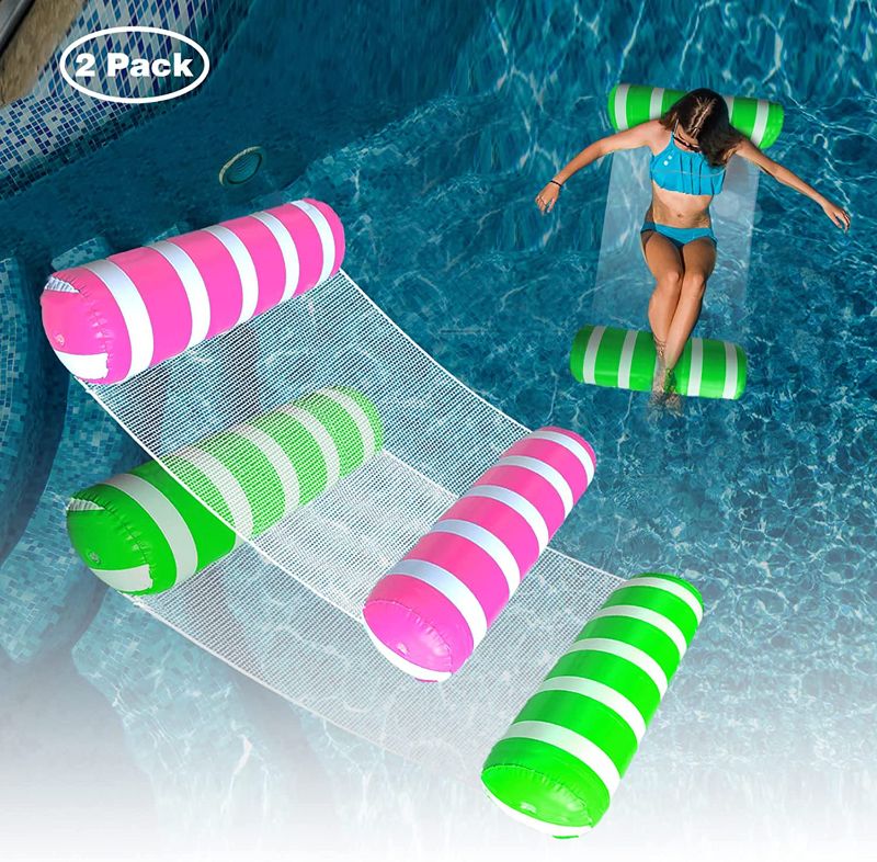 Photo 1 of ?2 Pack? Inflatable Pool Floats Hammock