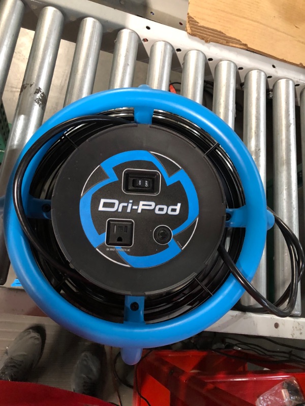 Photo 2 of Dri-Pod Floor Dryer - Omnidirectional, Lightweight Air Mover - 750 CFM 