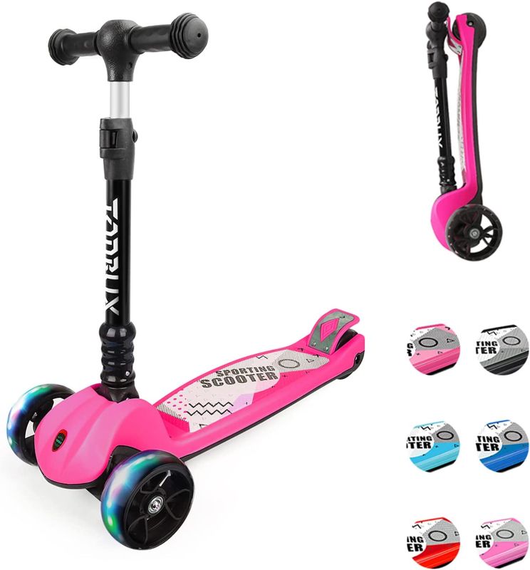 Photo 1 of *SEE NOTES* ONBUX Kids Scooter Age 3-12, Foldable Toddler Kick Scooter with 4 Adjustable Heights