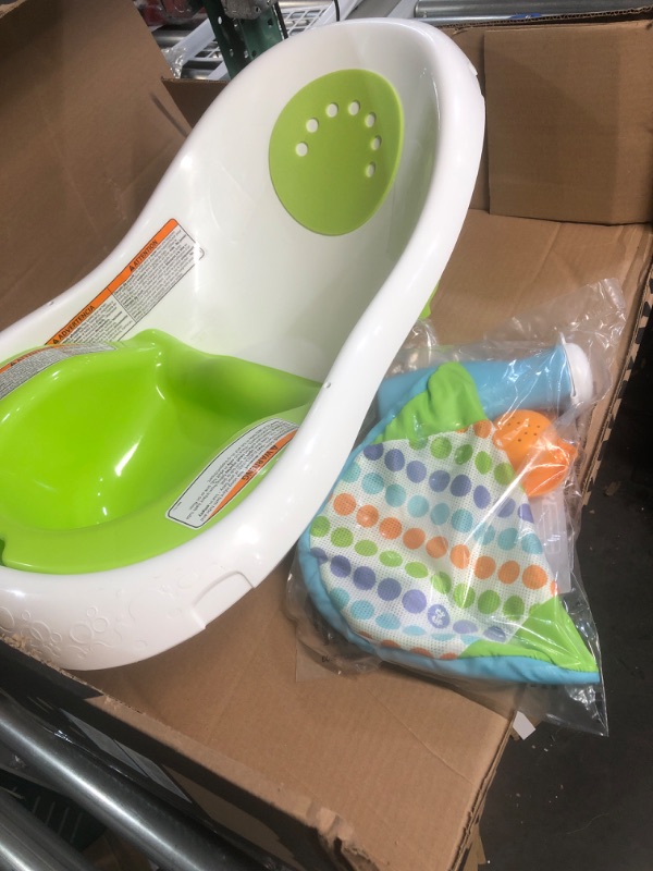 Photo 2 of Fisher-Price Baby Bath Tub, 4-in-1 Newborn to Toddler