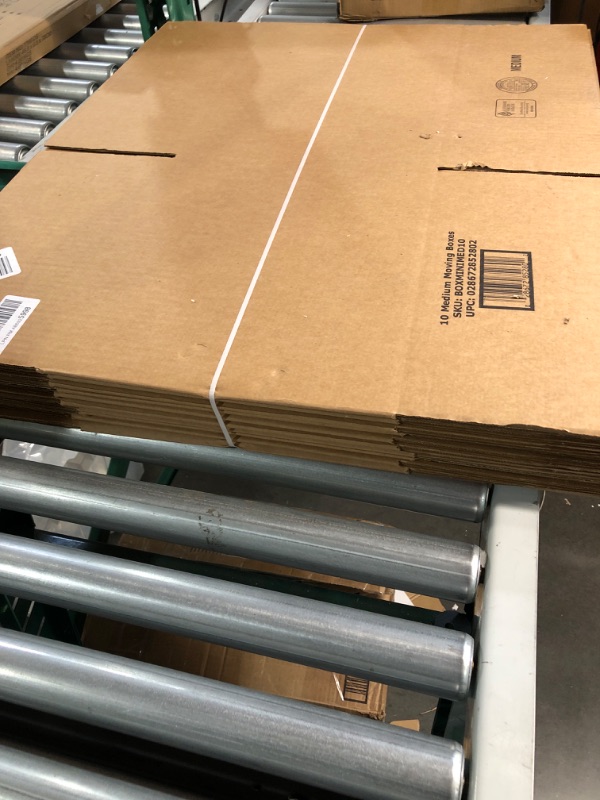 Photo 1 of uBoxes Moving Boxes Medium 18x14x12-Inches (Pack of 10) Professional Moving Box Single