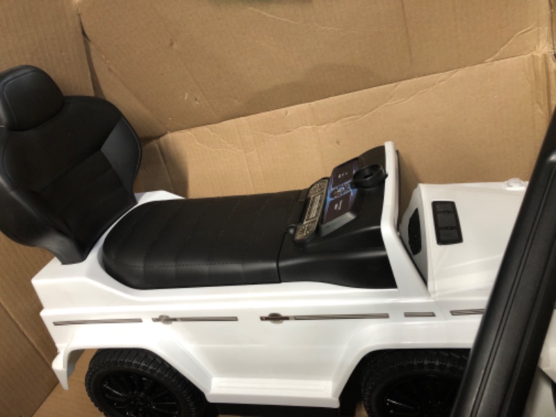 Photo 5 of Best Ride On Cars Mercedes G-Wagon 3 in 1 Push Car, White