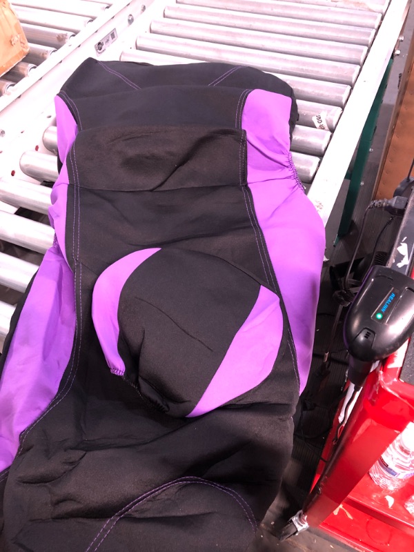 Photo 3 of BDK UltraSleek Purple Seat Covers