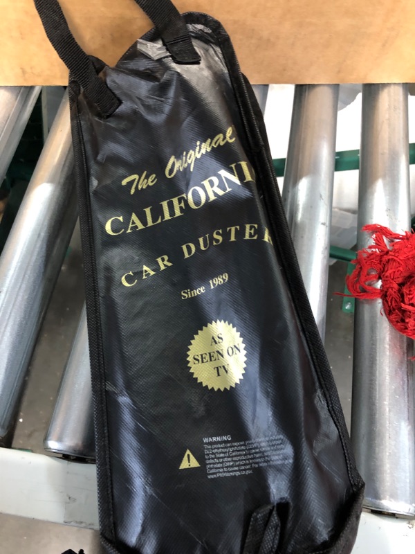 Photo 3 of The Original California Car Duster Created Out of Durable Cotton Fibers, Which Will Actually Lift The Dust Away From The Surface Instead of Just Pushing it Around