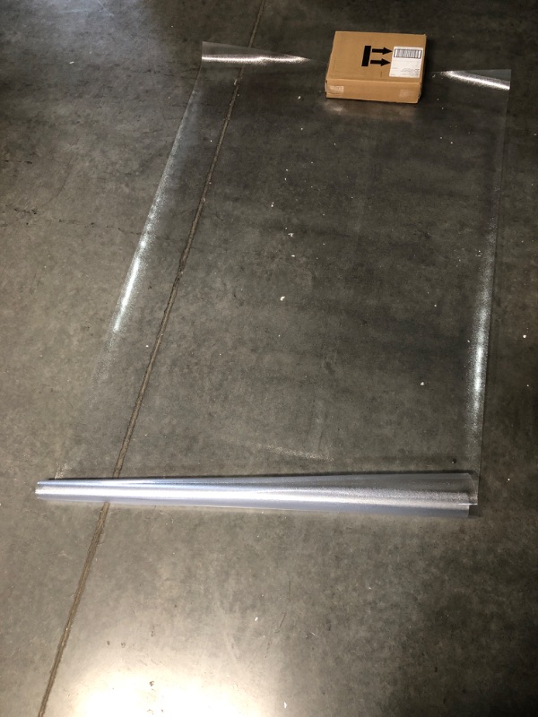 Photo 2 of Carpet Chair Mat - No Lip, 48 x 72", Clear
