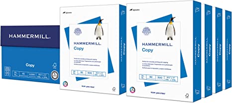 Photo 1 of Hammermill 8.5 x 11 20lb printer paper 4,000 sheets