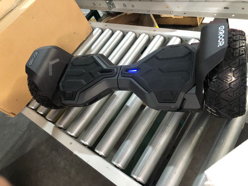 Photo 2 of **NEW**Gyroor Warrior 8.5 inch All Terrain Off Road Hoverboard with Bluetooth Speakers and LED Lights, UL2272 Certified Self Balancing Scooter 1-black