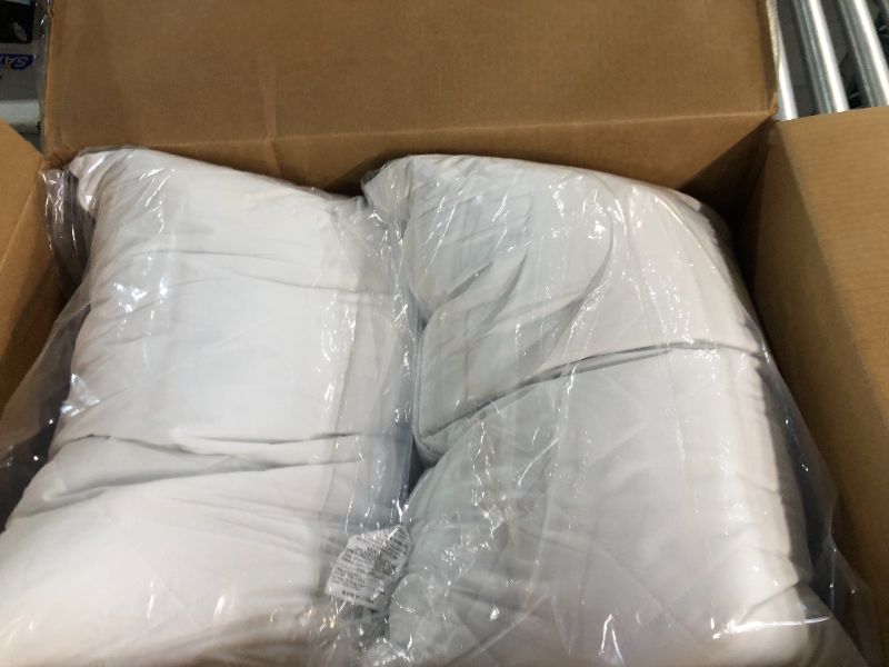 Photo 4 of **LIKE NEW**Three Geese Adjustable Layer Goose Feather Pillow,Assemblable Bed Pillow,Standard/Queen Size,Packaging Include 2 Pillows