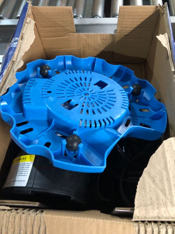 Photo 2 of **PARTS ONLY** Acquaer 1/4 HP Automatic Swimming Pool Cover Pump, 115 V Submersible Pump with 3/4” Check Valve Adapter & 25ft Power Cord, 2250 GPH Water Removal for Pool, Hot Tubs, Rooftops, Water Beds and more