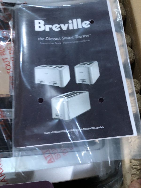 Photo 2 of **NEW**Breville - Die-Cast 4-Slice Smart Toaster