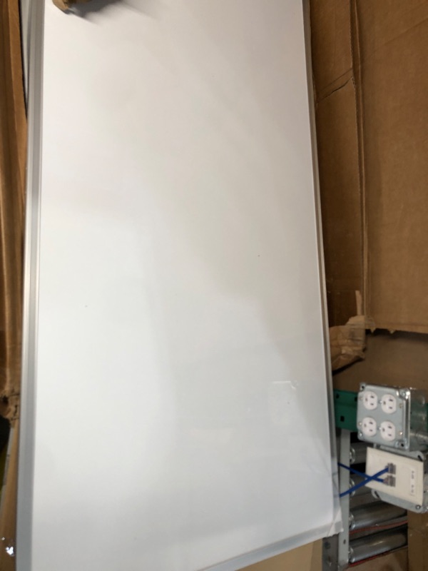 Photo 2 of VIZ-PRO Double-sided Magnetic Mobile Whiteboard,48 x 24 Inches