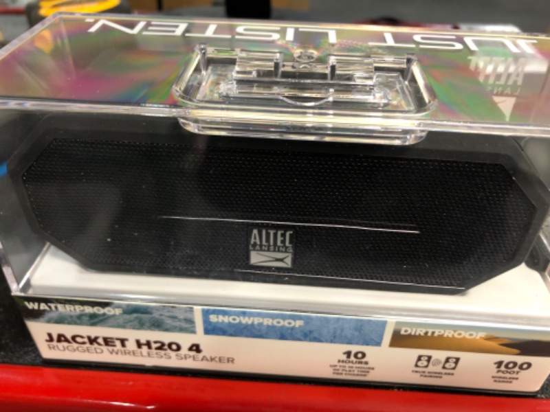 Photo 2 of **SEE NOTES** Altec Lansing LifeJacket H2O 4 - Waterproof Bluetooth Speaker