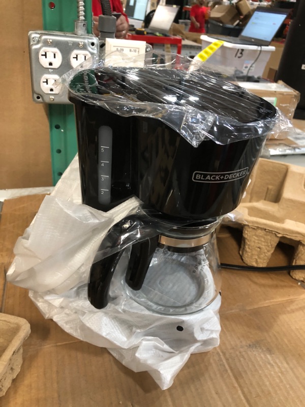 Photo 2 of *NEW**BLACK+DECKER 5-Cup Coffeemaker, Black, CM0700BZ