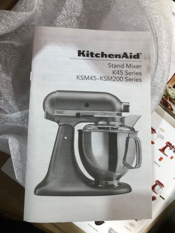 Photo 5 of *NEW**Artisan Series 5 Quart Tilt-Head Stand Mixer - KSM150PSER