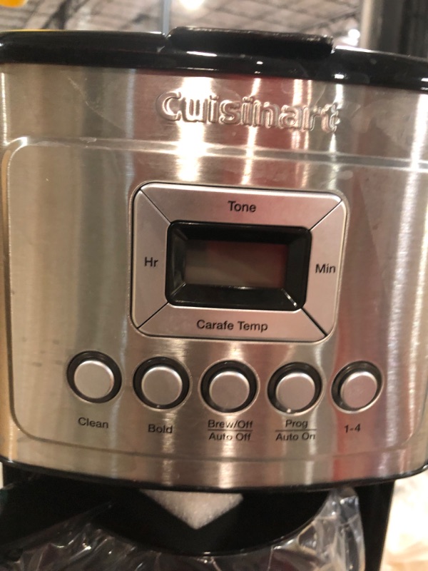 Photo 4 of *LEAKS**Cuisinart 14-Cup Programmable Coffeemaker - Stainless Steel - DCC-3200P1