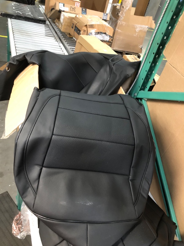 Photo 4 of (SEE NOTES) EKR Custom Fit BLACK SEAT COVERS- FOR SUV