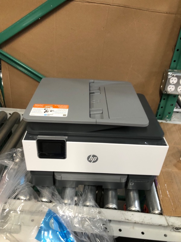 Photo 4 of HP OfficeJet Pro 9015e Wireless Color All-in-One Printer with bonus 6 months Instant ink with HP+ (1G5L3A),Gray