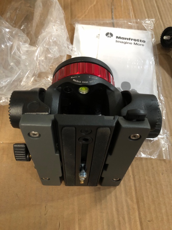 Photo 4 of Manfrotto Video Head with Flat Base and Fixed Level MVH502AH Video System