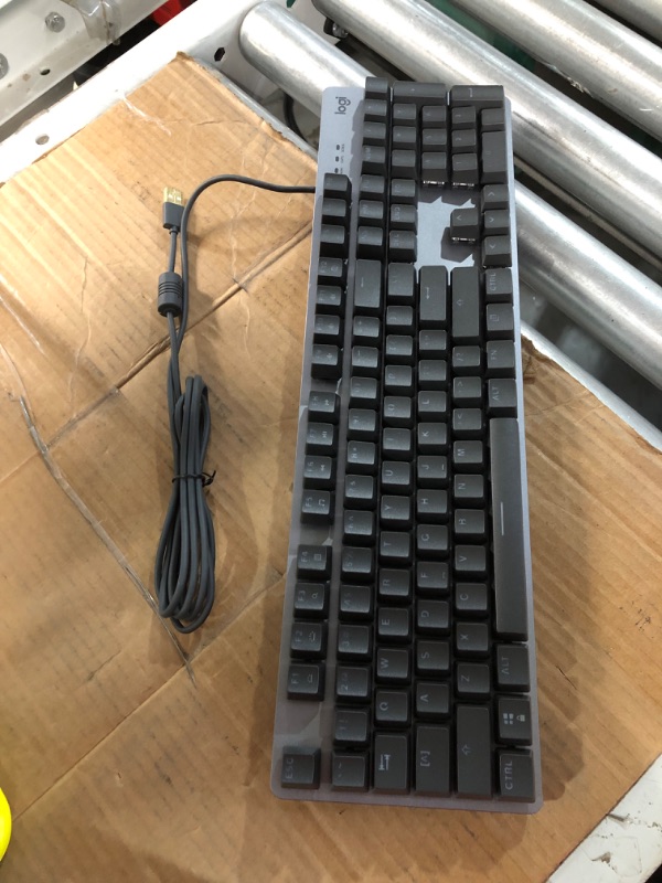 Photo 2 of Logitech K845 Mechanical Illuminated Keyboard, Strong Adjustable Tilt Legs,