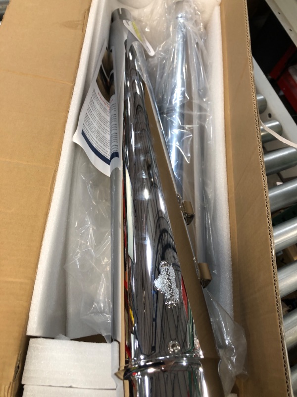 Photo 1 of SHARKROAD Chrome Classic 4.4" Slip Ons Exhaust For Harley Davidson Touring 2017-2023, Fit Street Glide, Road King, Electra Glide 06CC