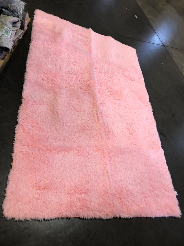 Photo 2 of *STOCK PHOTO FOR REFERENCE ONLY* Hutha 5x8 Large Area Rugs for Living Room, PINK