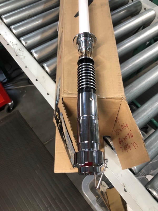 Photo 3 of PKSTVB Motion Control Light Saber, Smooth Swing FX Dueling Lightsaber, 12 Set Sound Effects with 16 Colors Change, Premium Metal Hilt Lightsabers for Adults and Kids Gift (RGBversion-12 Fonts)