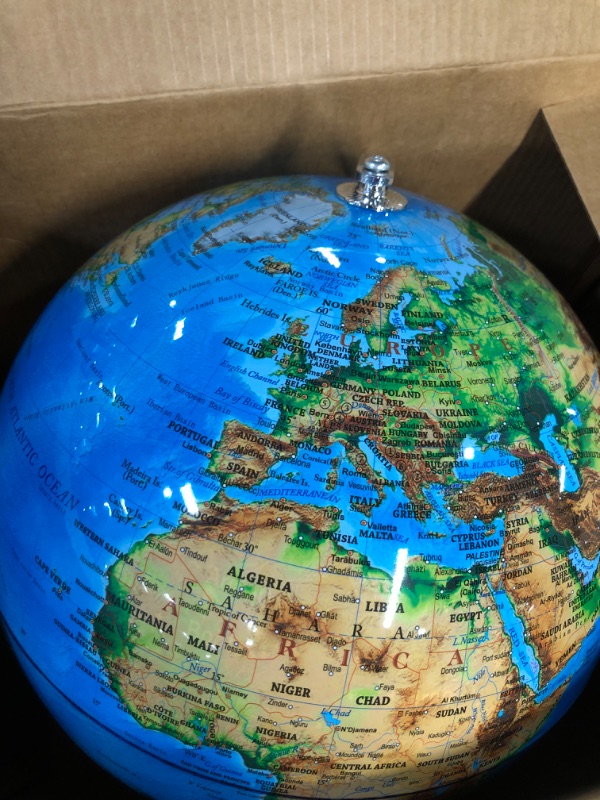 Photo 2 of Topglobe Political Globe Dia 5.5-inch / 14cm- Educational/Geographic 