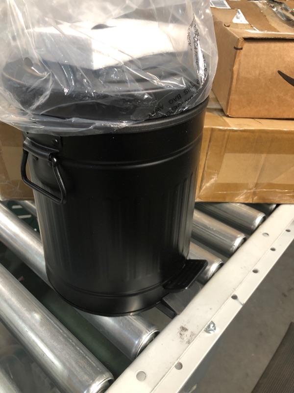 Photo 1 of *SEE IMAGE* Small Trash Can with Lid-5L/1.3 Gal Stainless Steel Round Step Trash