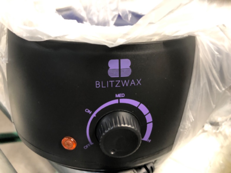 Photo 5 of BLITZWAX Waxing Kit Hair Removal Wax Warmer Kit 