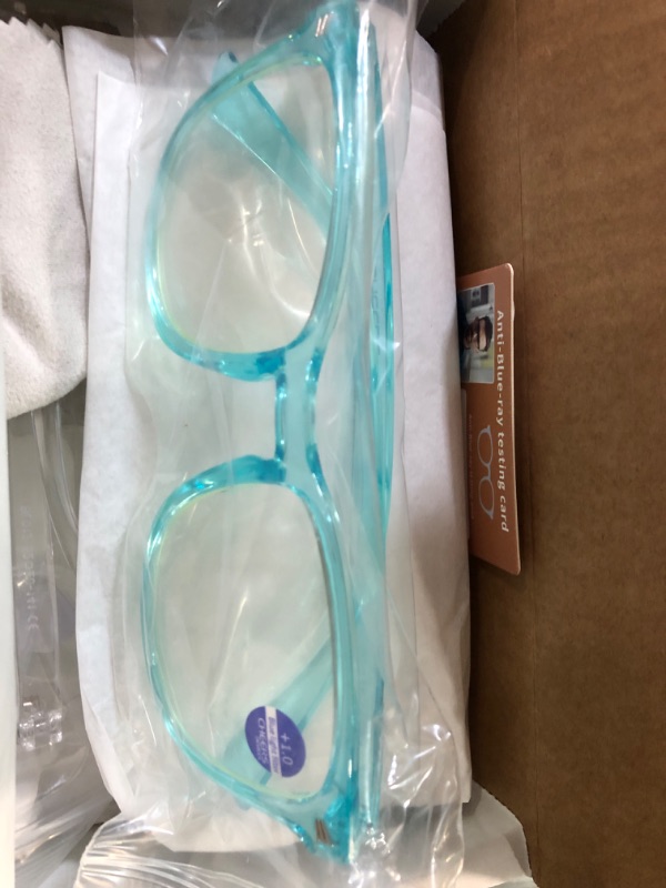 Photo 1 of CCVOO 5 Pack Reading Glasses Blue Light Blocking Mix 1.5 x