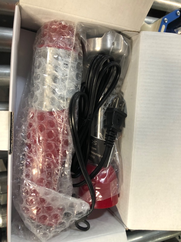 Photo 2 of *USED*KOIOS 800W 4-in-1 Multifunctional Hand Immersion Blender, Red