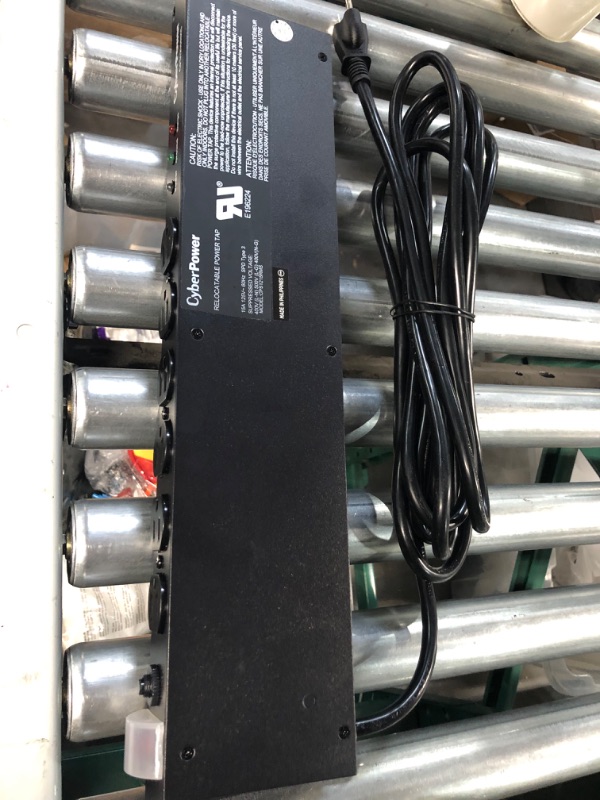 Photo 2 of CyberPower CPS1215RMS Rackmount Surge Protector, 120V/15A, 12 Outlets, 15 ft Power Cord