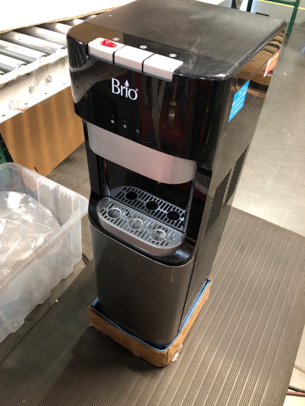 Photo 2 of * USED * 
Brio Bottom Loading Water Cooler Water Dispenser – Essential Series - 3 Temperature Settings - Hot, Cold & Cool Water - UL/Energy Star Approved