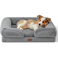 Photo 1 of * USED * 
Bedsure Orthopedic Dog Bed for Medium Dogs - Waterproof Dog Bed 