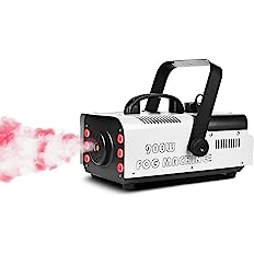 Photo 1 of * USED * 
Halloween Fog Machine, 6 LED Lights&4 Colors Effect, Professional Smoke Machine Remote Control for Parties Holidays Wedding and Stage Effect (900w)