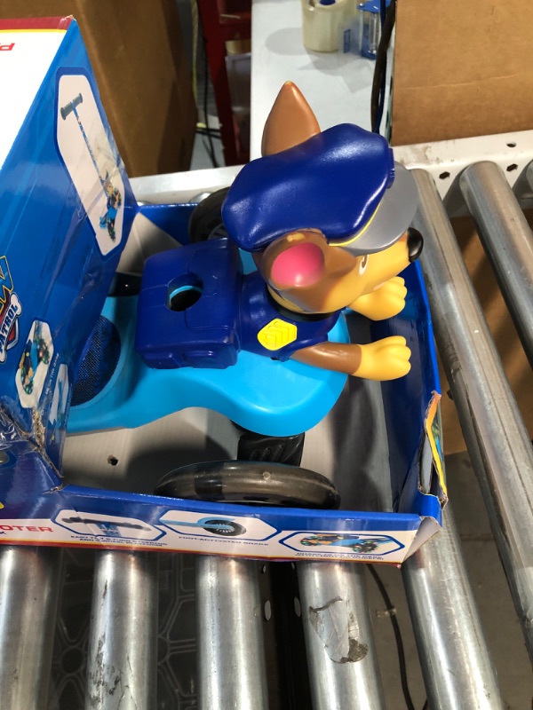 Photo 2 of * USED * 
Paw Patrol Toys - Scooter for Kids Ages 3-5, Self Balancing Kids Toys with Light Up Wheels & Extra Wide Deck, Choose from Your Favorite Character Chase