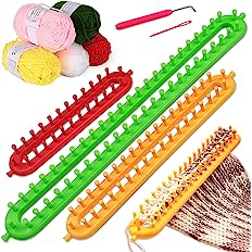 Photo 1 of Coopay Knitting Loom Long Knitting Loom Kit, 3 Different Size Loom