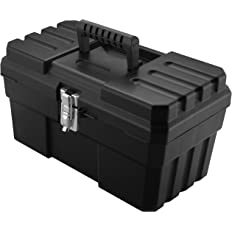 Photo 1 of  14-Inch Plastic Toolbox for Tools MISSING LOCK 