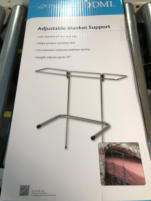 Photo 2 of DMI Blanket Lifter Support Bar with Adjustable Frame Keeps Blankets and Sheets from Pressing on Body to Relieve Pressure and Temperature